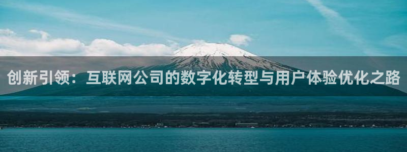 先锋娱乐客服：创新引领：互联网